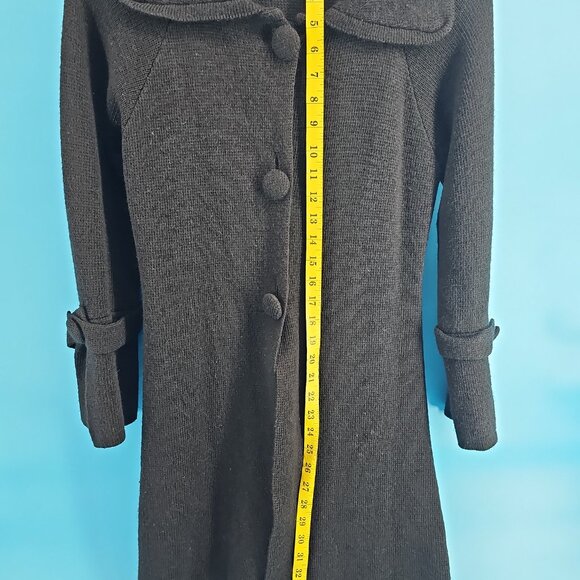✨ Solo Tu Vintage-Inspired Knit Coat – Size M - Made in Italy✨ - Picture 7 of 11